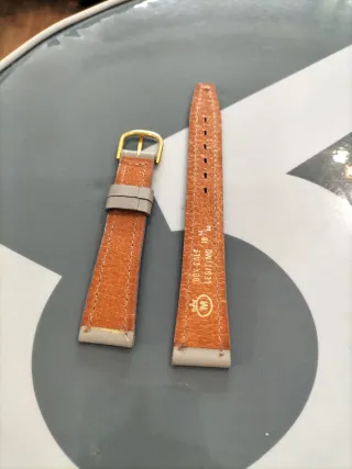 Correa de piel para reloj nueva