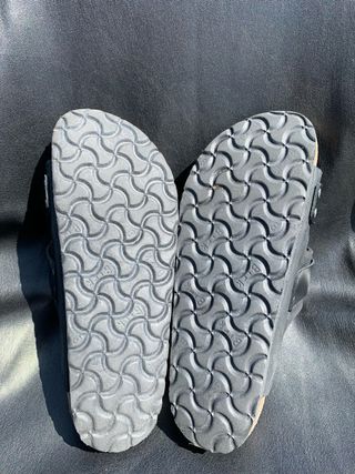 Birkenstock Uji Camoscio Nera 36 Ottimo Stato