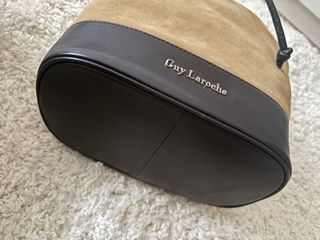 Bolso Guy Laroche Piel y Ante Beige/Marrón