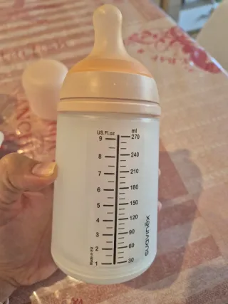 2 Biberones Suavinex 270ml + Chupete 0-6M