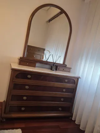 Dormitorio completo cama de 135