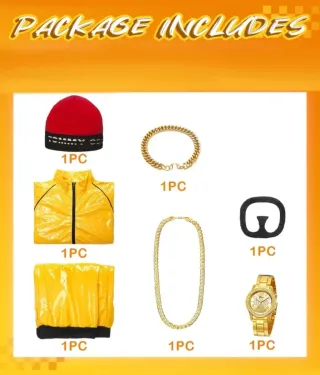 Disfraz rapero Ali G Talla Única