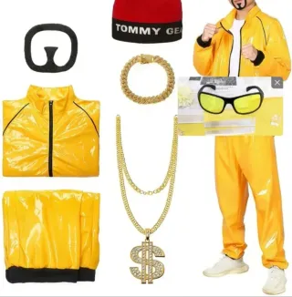 Disfraz rapero Ali G Talla Única