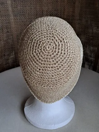 Sombrero a crochet en algodón y bambú