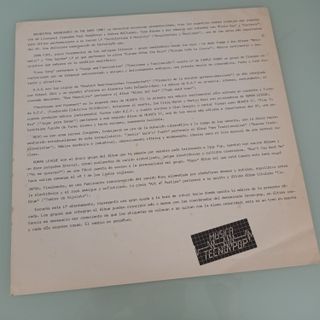 Vinilo Lo Mejor del Tecno Pop