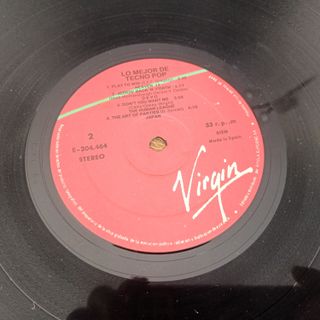 Vinilo Lo Mejor del Tecno Pop