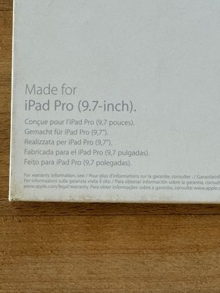Custodia Silicone iPad Pro 9.7 Grigio Carbone