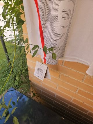 Camiseta Salomon S/LAB blanca y roja