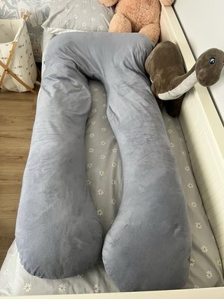 Cojín Maternidad Embarazo Gris