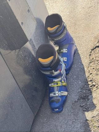 Botas de esquí Salomon azules