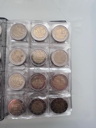 Colección monedas 2€,hay 120 monedas diferentes
