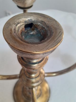 2 CANDELABROS VINTAGE