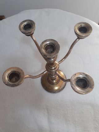 2 CANDELABROS VINTAGE