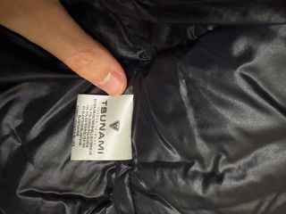 Chaqueta de esquí Tsunami negra