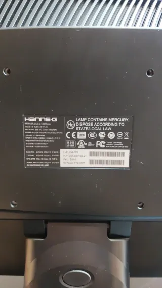 Pantalla Hanns-G HA195 Negra