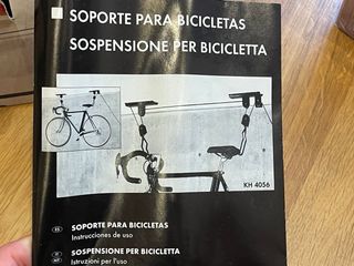 2 Soportes Elevadores para Bicicletas