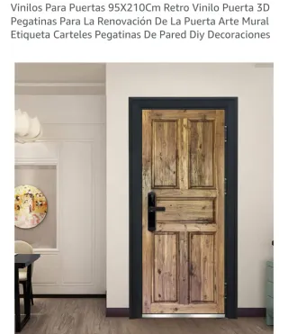 Vinilo Adhesivo Puerta 95x210cm
