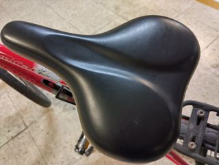 Bicicleta de ciudad/trekking con portaequipajes