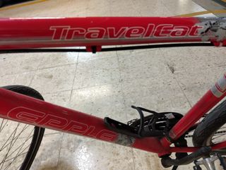 Bicicleta de ciudad/trekking con portaequipajes