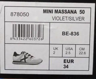 Munich Mini Massana Violeta Nuevas T.34