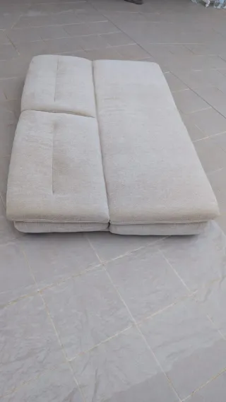 Sofá Cama 2 Plazas Beige