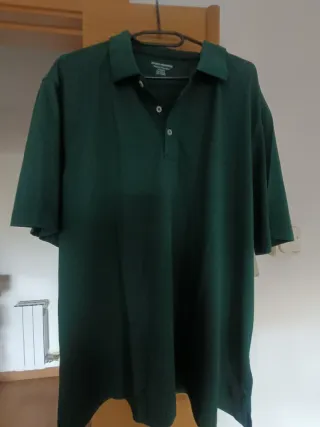 Polo Amazon Essentials Verde Talla XL