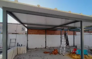 Pérgolas metálicas