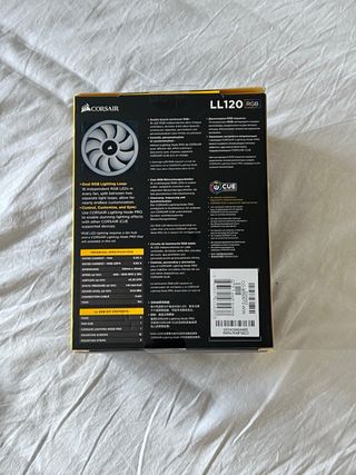 Ventiladores Corsair LL120 RGB x2