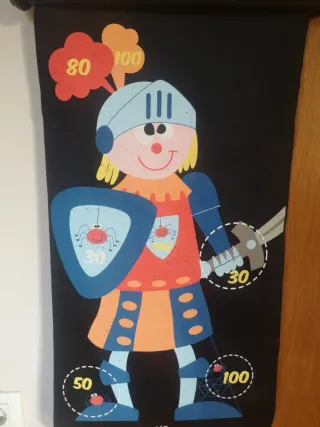 Juego de dardos magnético infantil