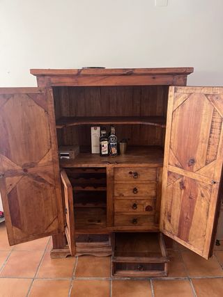 Mueble Rústico Mexicano Madera