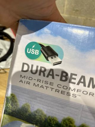 Colchón Hinchable Intex Twin con Bomba USB