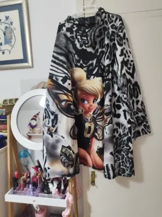 Cortavientos estampado animal print