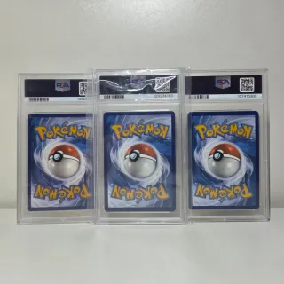 Trio Carte Pokemon PSA9 Ralts Kirlia Gardevoir ITA