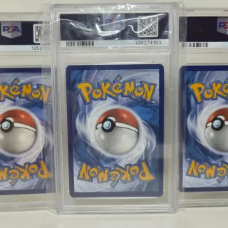 Trio Carte Pokemon PSA9 Ralts Kirlia Gardevoir ITA