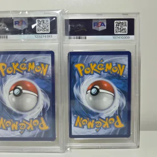 Trio Carte Pokemon PSA9 Ralts Kirlia Gardevoir ITA
