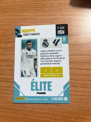 Cromo Firmado Kylian Mbappé EA Sports