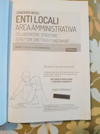 Concorsi amministrativi enti locali: test comme...