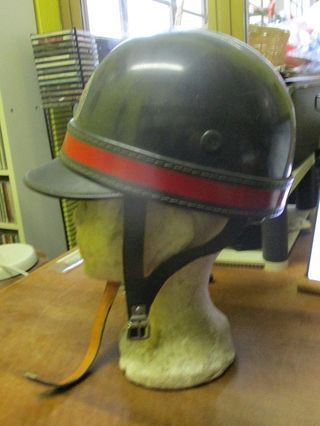 Casco Vintage Poste Italiane Motociclista