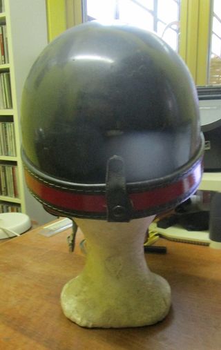 Casco Vintage Poste Italiane Motociclista
