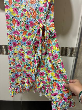 Vestido estampado floral