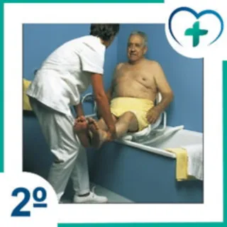 Silla giratoria para bañera 360º