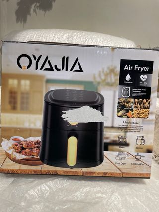Freidora de Aire OYAJIA Blanca y Dorada