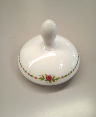Caffettiera in ceramica decorata