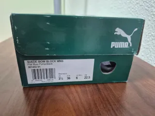 Zapatillas Puma Azul/Negro Talla 36 Nuevas