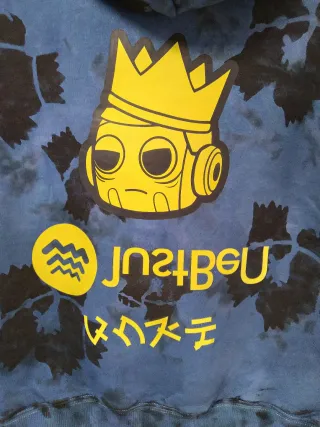 Sudadera Jeankee Blue One custom Tie-Dye Talla S