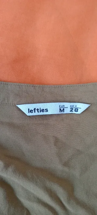 Blusa marrón manga larga