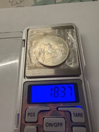 Moneda Plata 2000 Pesetas 1997