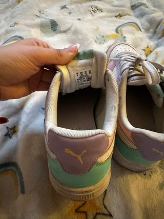 Zapatillas Puma Rosa y Morado