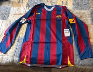Camiseta FC Barcelona 2005-06 Ronaldinho #10