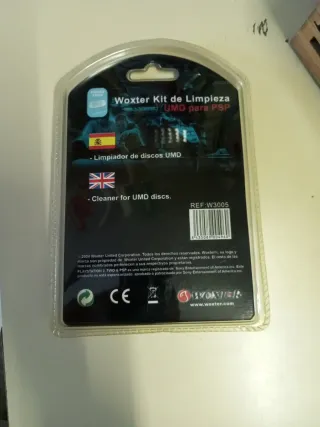 Kit Limpieza UMD Woxter para PSP